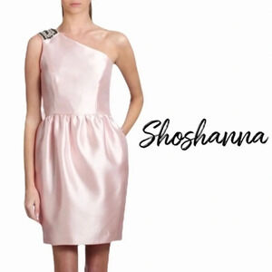 Shoshanna pink cotton candy party dress size 8